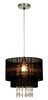 Żyrandol Glamour czarny Zuma Line Leta Pendant RLD93350-1B