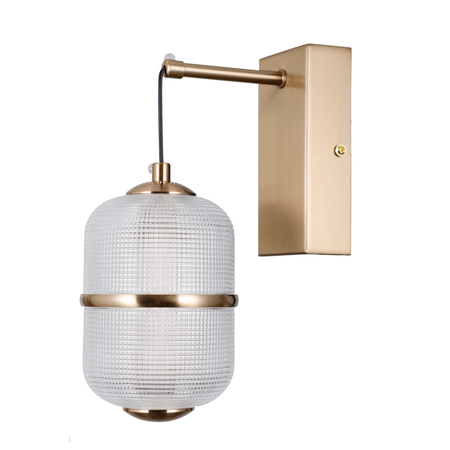 Kinkiet Italux Alani WL-34375-1-HBR Złoty