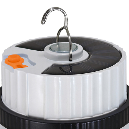 Eko-Light Przenośna Lampka LED Ufo 10W 4000K + Solar EK1679 BIAŁY / CZARNY