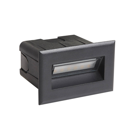 Lampa zewnętrzna Italux ONFL-0332-4K Czarny piaskowany