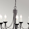 Żyrandol Elstead Lighting Carisbrooke czarny CB5-BLACK