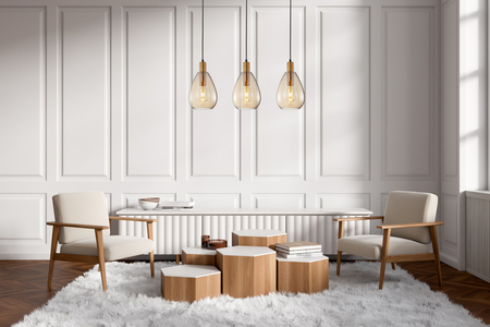 Lampa wisząca Italux PND-27812-3-BRO-AMB Mosiądz