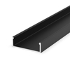 Profil LED Greenie P13-1C2 2m nawierzchniowy czarny lakierowany