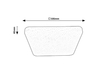 Lampa sufitowa Rabalux Lucas 3073 biały