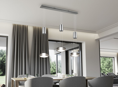 Lampa wisząca Trio 326510307 srebrny