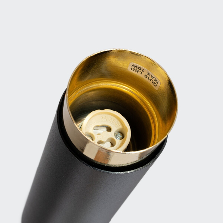 Sollux Lighting Plafon NERO 22,5 czarny/złoty SL.1411