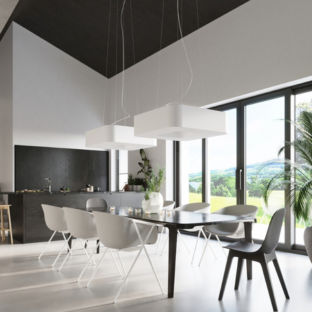 Sollux Lighting Żyrandol URANO 60 biały SL.0783