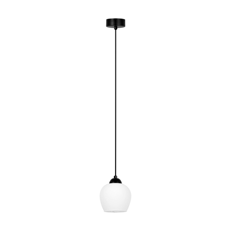 Lampa wisząca Kaja ABRO K-5600 czarny, biały