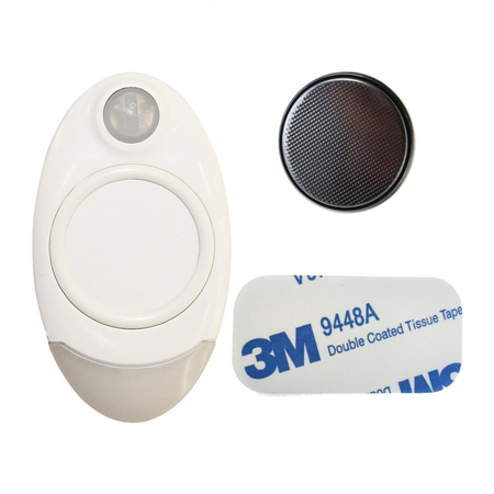 Eko-Light LAMPKA Z WŁĄCZNIKIEM 29 cm EKB6653 BIAŁY