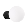 Sollux Lighting Kinkiet HALO czarny IP44 SL.1712