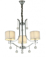 Żyrandol Lumina Deco LDP-8443-3-CHR Fontanea W3