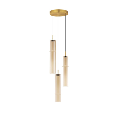 Lampa wisząca Luces Exclusivas SARTANO LE45167 złoty i odcienie złota