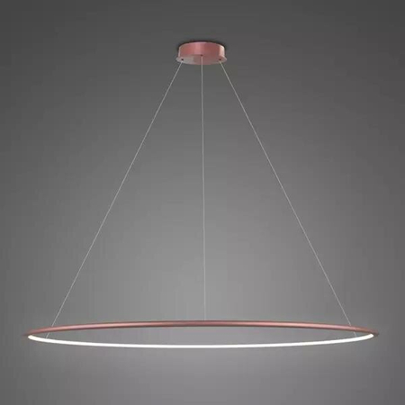 Lampa wisząca Ledowe Okręgi No.1 150cm 4k Różowe Złoto Dali