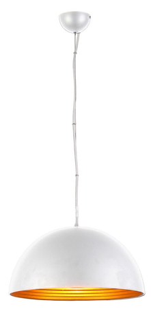 Lampa wisząca MODENA 40 WHITE/GOLD Azzardo AZ1397 biały/złoty