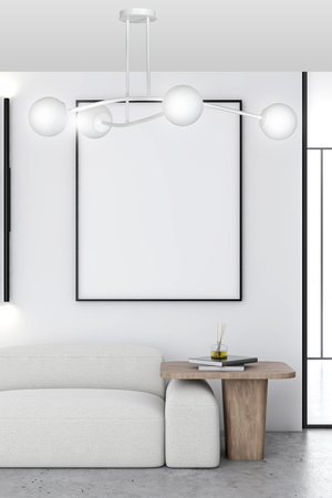 Lampa sufitowa HALLDOR 6 WHITE Emibig 1025/6 biały