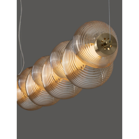 Lampa wisząca Luces Exclusivas TANVERA LE45206 złoty i odcienie złota