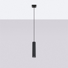 Sollux Lighting Lampa wisząca KARBON 1 czarny SL.1573