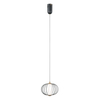 Lampa wisząca Italux Rabel PND-344221-1-BK Czarny mat