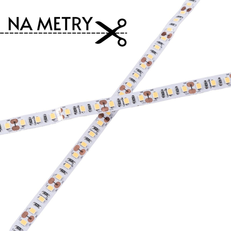 Taśma LED 12W 120 diod 2835SMD 24V CW IP20 [3 lata gwarancji]