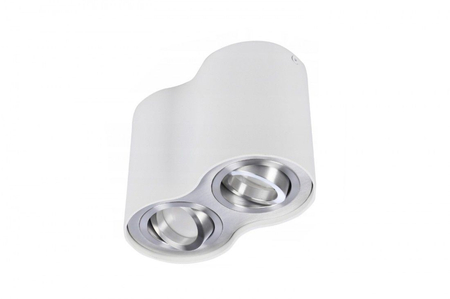 Downlight Azzardo AZ0784 Bross 2 white/aluminium