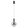 Lampa wisząca Italux Strela PND-34378-1M-BK Czarny mat