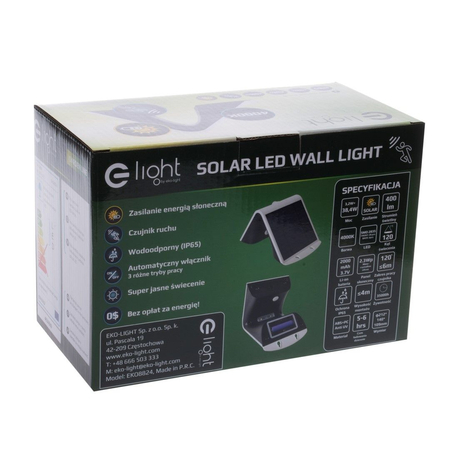 Lampa Solarna Eko-light EKO8824 Butterfly