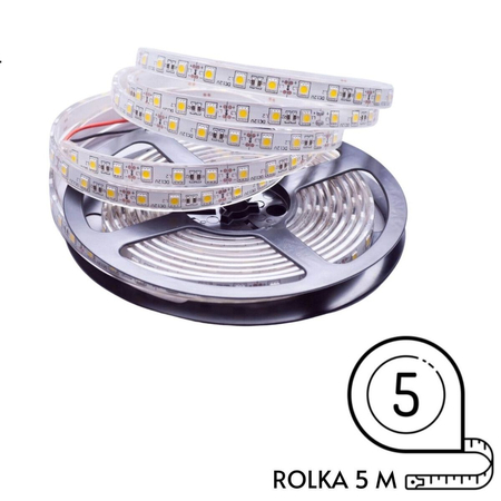 Taśma LED 12V RGB 60xSMD5050 14.4W/m wielokolorowa Greenie 