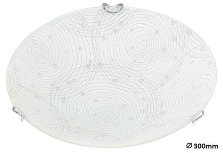 Lampa sufitowa Rabalux Andra 3235 biały wzorzysty