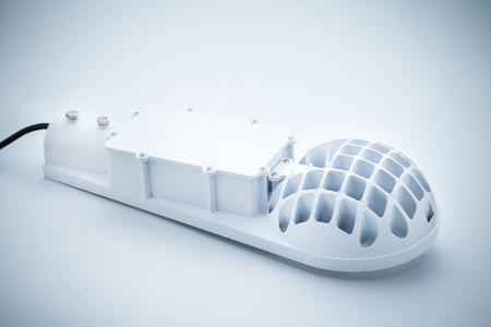 Oprawa uliczna LED Bridgelux 20W MeanWell driver IP65 aluminiowa biała obudowa