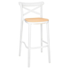 Krzesło barowe COUNTRY białe
