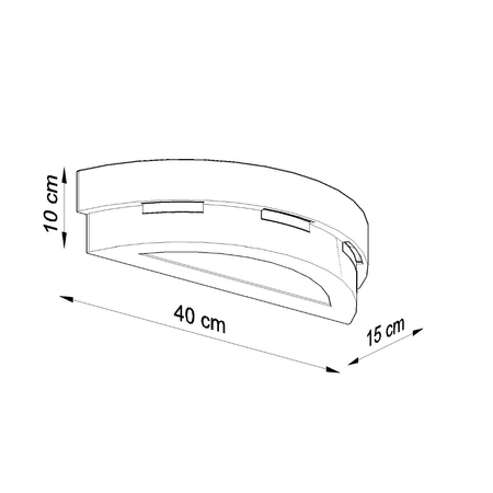Sollux Lighting Kinkiet ceramiczny HELIOS SL.0002