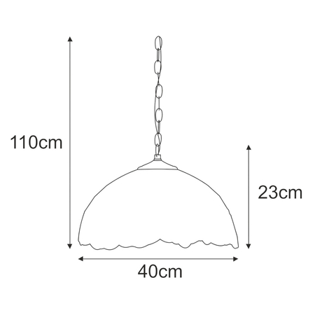 Lampa wisząca Kaja BUTTERFLY K-P161386 wielokolorowy