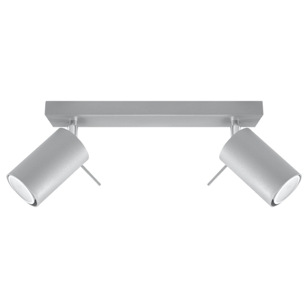 Sollux Lighting Plafon RING 2 szary SL.0450
