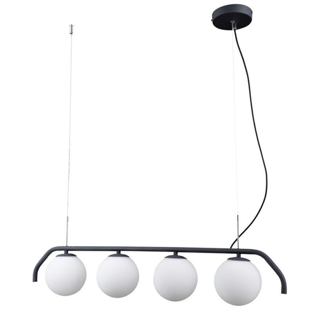 Lampa wisząca Italux PND-3300-4-BK Carimi