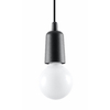 Sollux Lighting Lampa wisząca DIEGO 1 czarna SL.0572