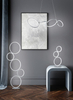 Lampa wisząca Trio 322610489 srebrny