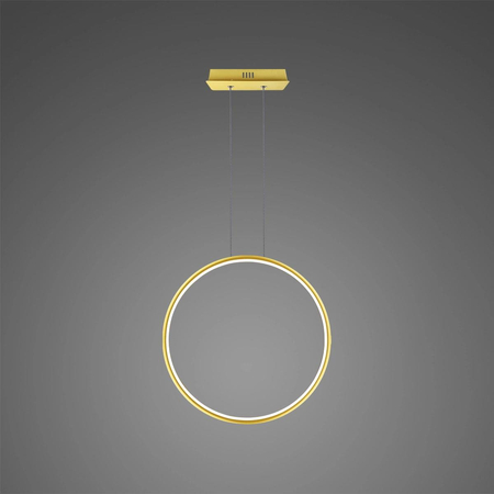 Lampa wisząca Ledowe Okręgi No.1 X 40cm 3k złota Dali