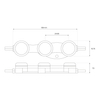 Eko-Light MODUŁ LED EKO-SSPRO3 6500K 1,1W 80S50 EKM0559 PRZEŹROCZYSTY