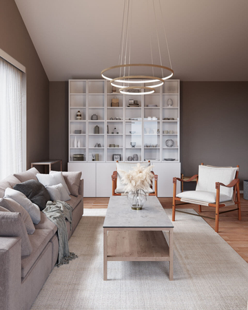 Lampa wisząca By Rydens Trione 4202250-5507 naturalny