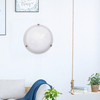 Lampa sufitowa Rabalux Alabastro 3302 białe szkło alabastrowe
