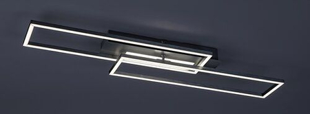 Lampa sufitowa Rabalux Demetrius 71012 srebrny/ szczotkowane aluminium