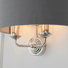 Kinkiet Endon Lighting Highclere 94406 nikiel