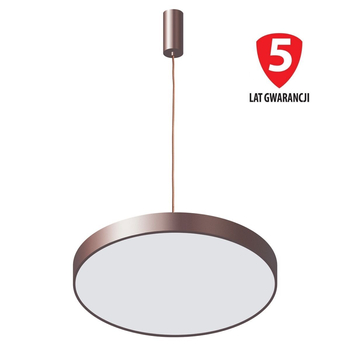 Lampa wisząca Italux 5361-860RP-CO-3 Orbital Brązowa