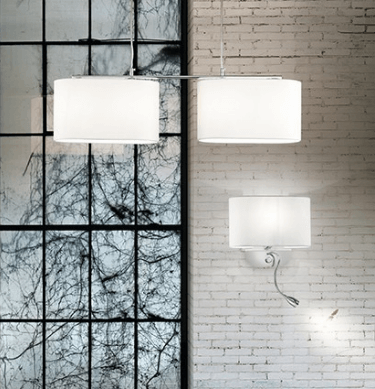 Kinkiet Ideal Lux Sheraton AP2 biały