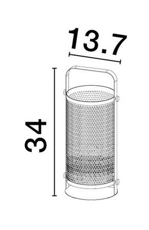 Lampa stołowa Luces Exclusivas BAPUZ - czarny mat LE43430