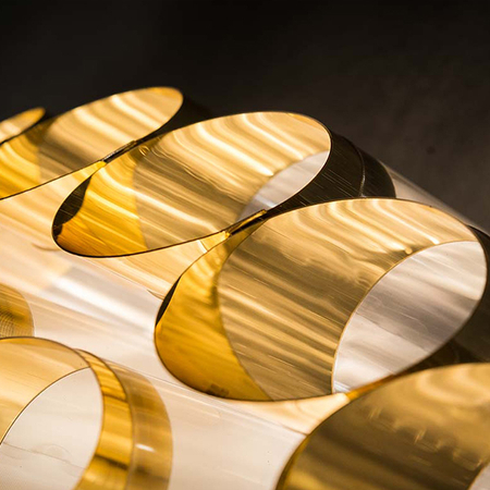 Lampa sufitowa Slamp ODEON - GOLD 65 ODECM00GLD00000NMTEU złoty