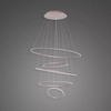 Lampa wisząca Ledowe Okręgi No.5 120cm 3k Różowe Złoto Dali