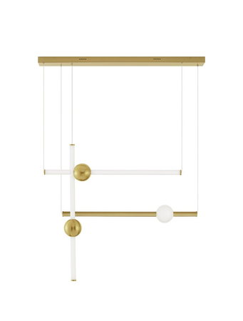 Lampa wisząca Luces Exclusivas IGUALA złoty LE42764