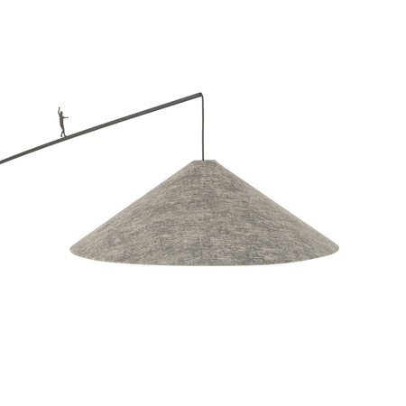 Lampa podłogowa Nowodvorski POISE A 11767 szary