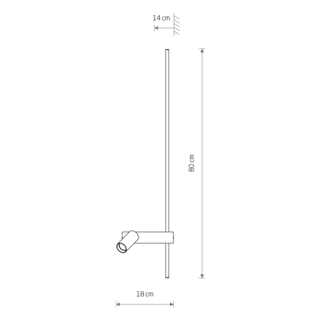 Kinkiet Nowodvorski EASY LED 11580 Biały